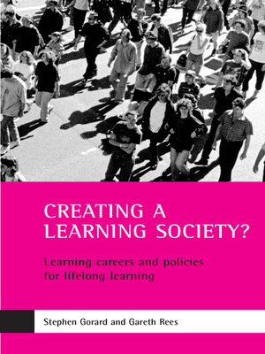 cover image of Creating a learning society?